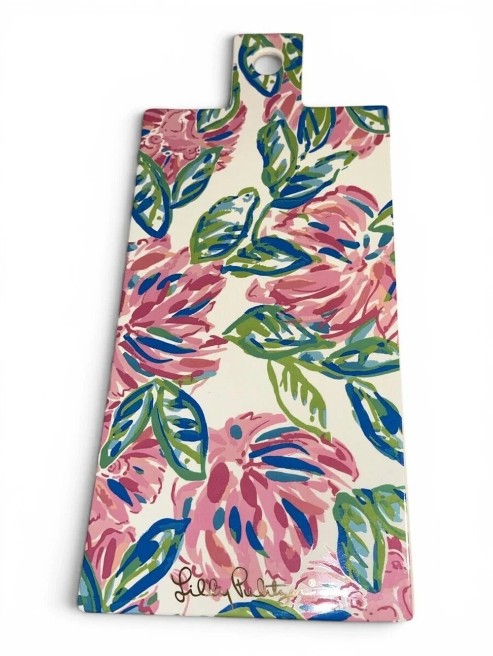 Lilly Pulitzer® Totally Blossom Serving Board Cheese Plate